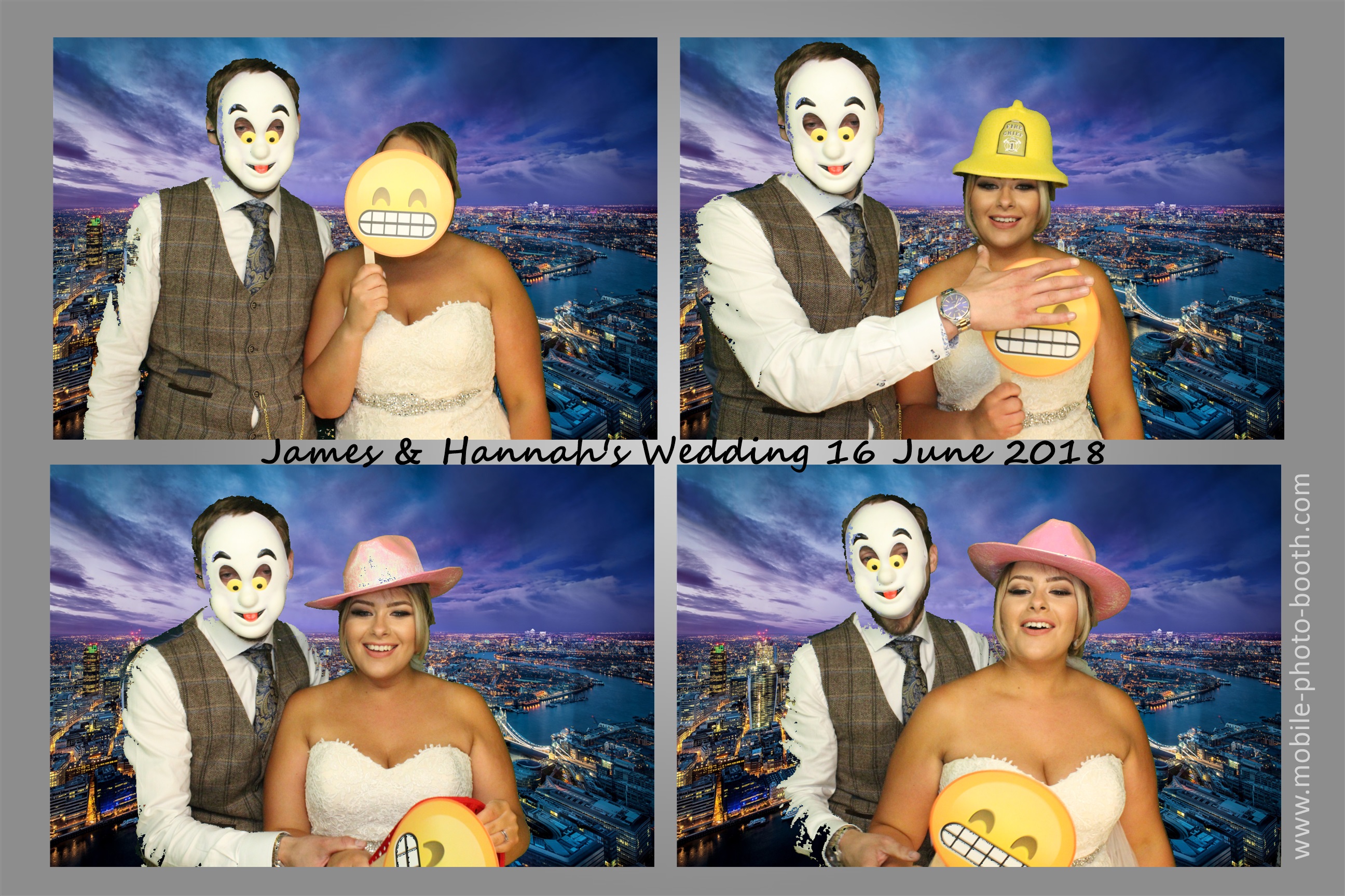 James & Hannah | View more photos from the event at images.mobile-photo-booth.com/u/MobilePhotoBoothUK/James-Hannah